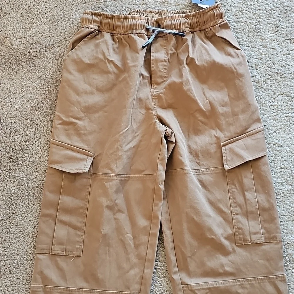 Art Class Boys Straight Leg Cargo Pants Khaki XL 14